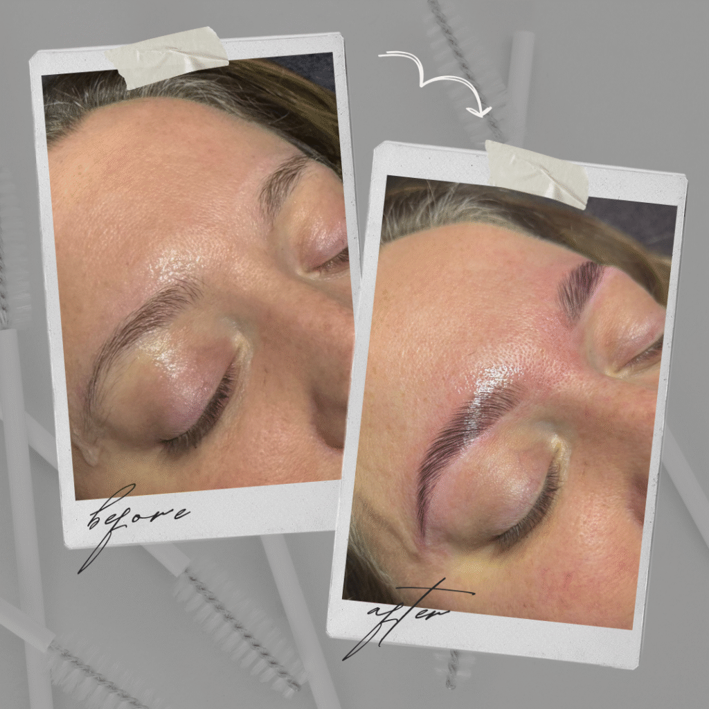 brow lamination brow artist newport beach